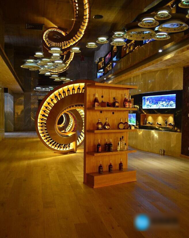 珠海深圳红酒展厅装修设计