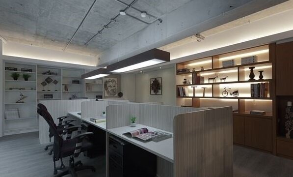 广东艺术现代风办公室设计，每天上班都有充沛灵感！