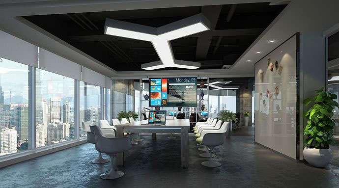 珠海广州装修办公室怎么设计好才适合公司风格
